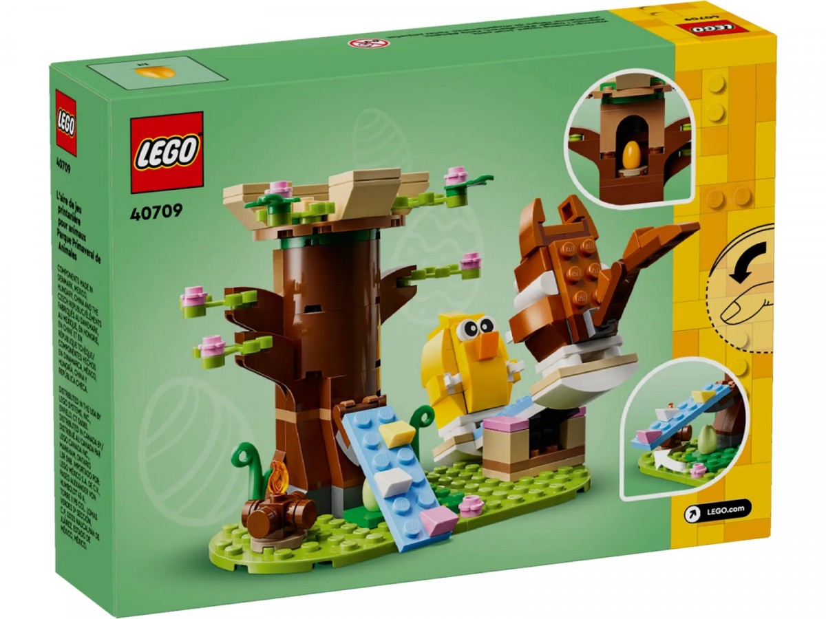 40709 lego® creator pavasarinė gyvūnų žaidimų aikštelė