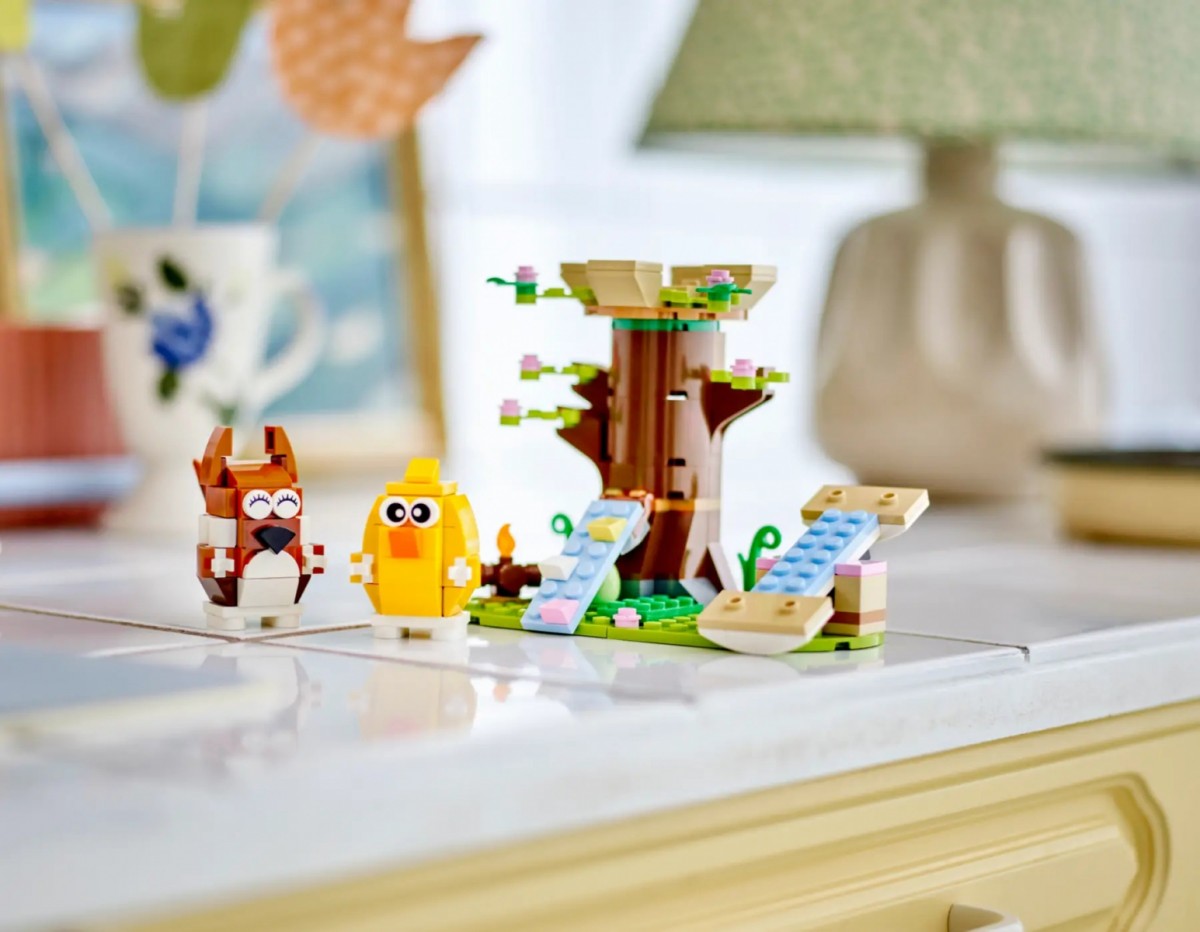 40709 lego® creator pavasarinė gyvūnų žaidimų aikštelė