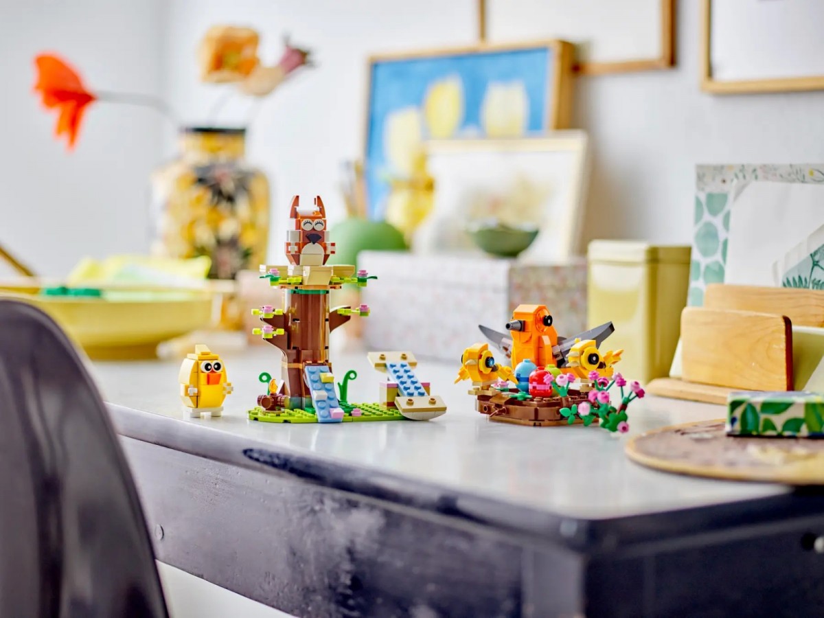 40709 lego® creator pavasarinė gyvūnų žaidimų aikštelė
