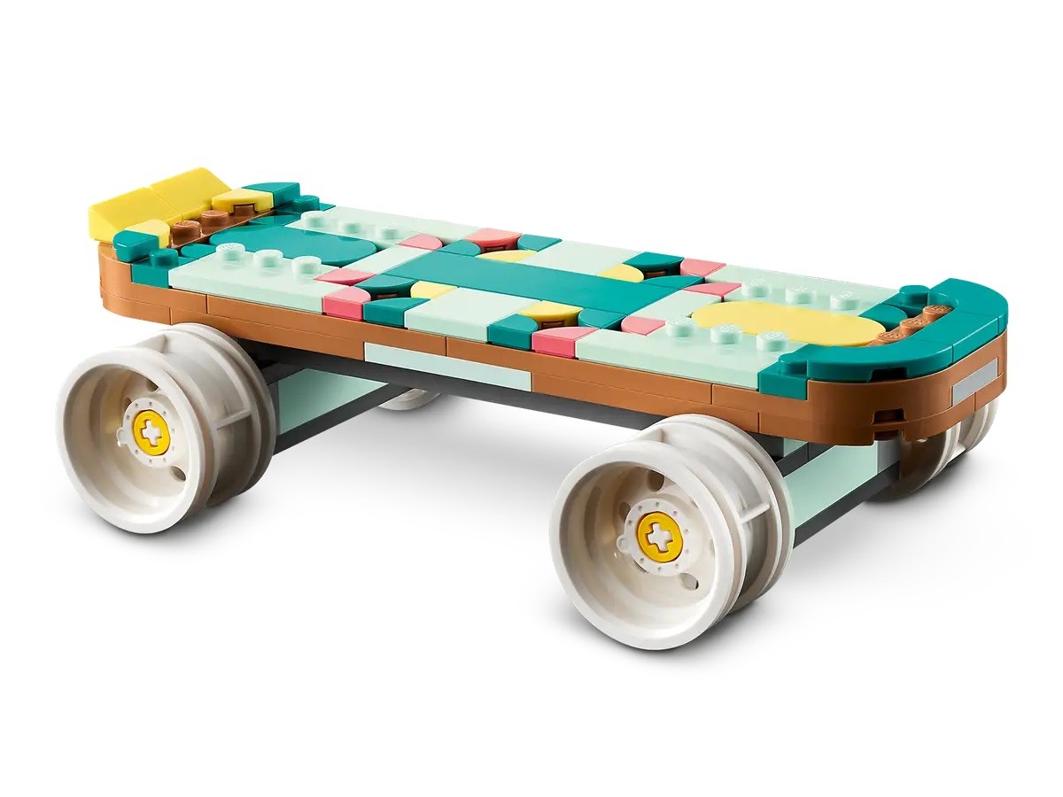 Retro riedučiai, lego® creator