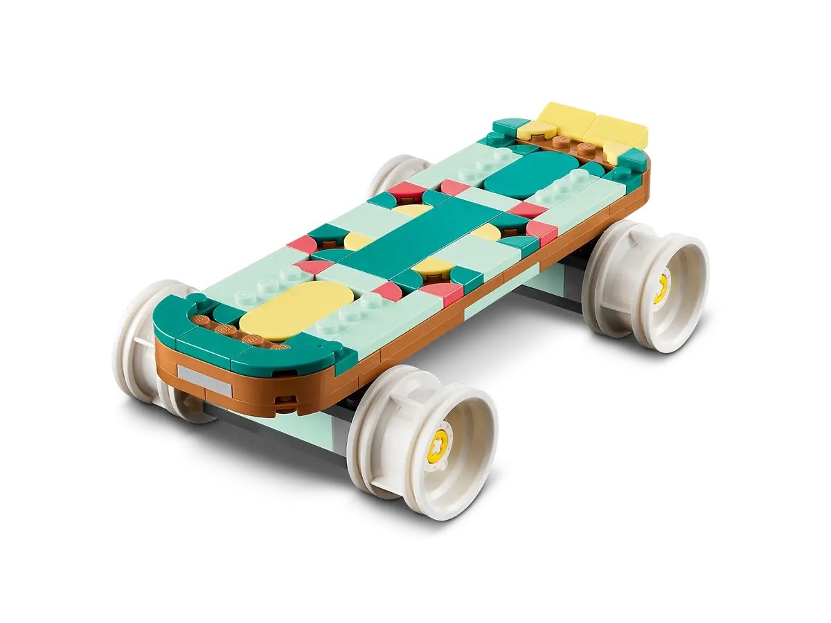 Retro riedučiai, lego® creator