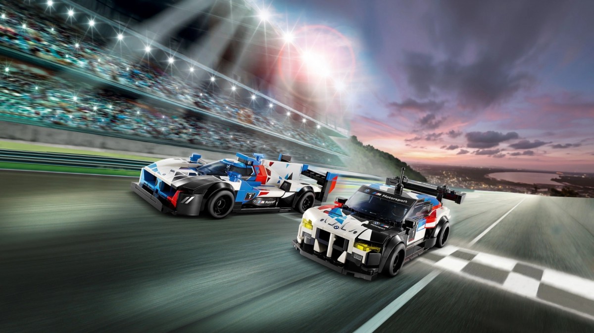 Bmw m4 gt3 ir bmw m hybrid v8 lenktyniniai automobiliai, lego, spalvoti
