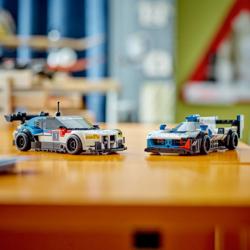 Bmw m4 gt3 ir bmw m hybrid v8 lenktyniniai automobiliai, lego, spalvoti