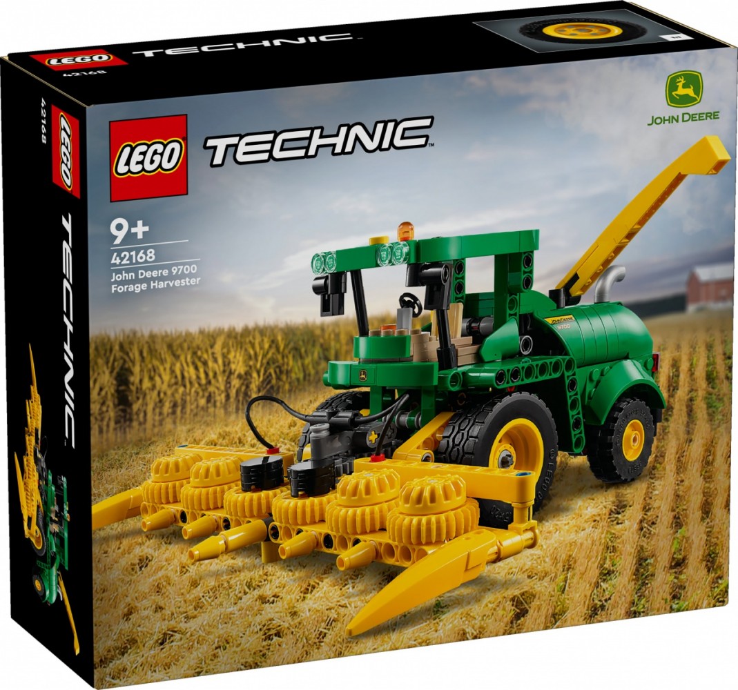 John Deere 9700 Pašarų Kombainas,Lego, 9+, Žalia/Geltona