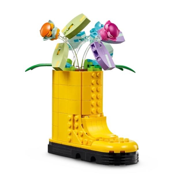 Gėlės laistytuve rinkinys vaikams, lego creator