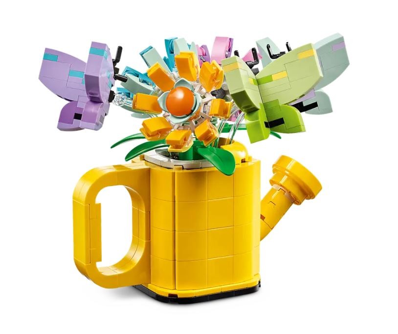 Gėlės laistytuve rinkinys vaikams, lego creator