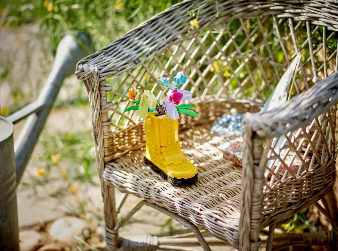 Gėlės laistytuve rinkinys vaikams, lego creator
