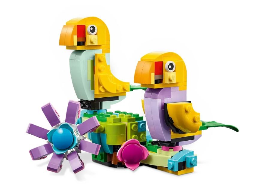 Gėlės laistytuve rinkinys vaikams, lego creator