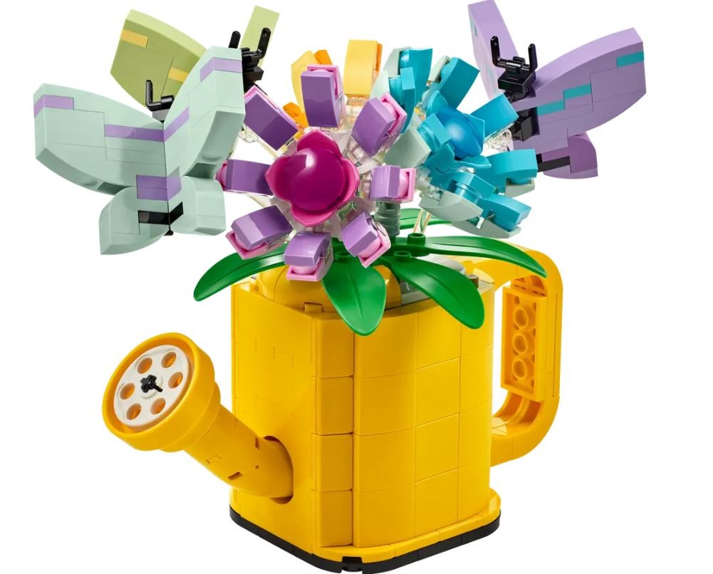 Gėlės laistytuve rinkinys vaikams, lego creator