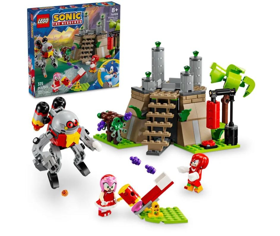 76998 lego® sonic the hedgehog knuckles ir master emerald šventykla