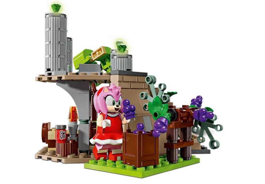 76998 lego® sonic the hedgehog knuckles ir master emerald šventykla
