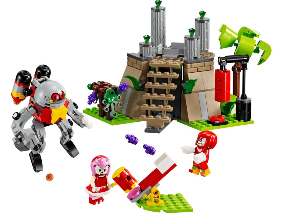 76998 lego® sonic the hedgehog knuckles ir master emerald šventykla