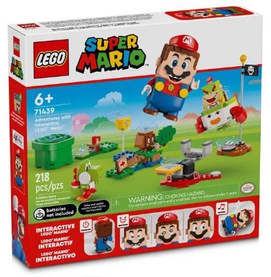 71439 lego® super mario nuotykiai su interaktyviu lego® mario™
