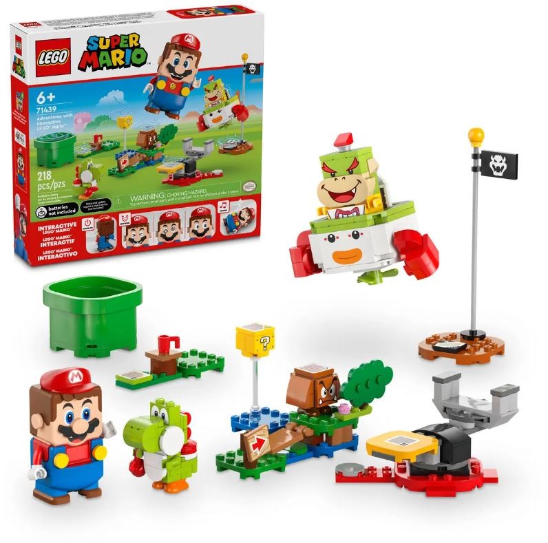 71439 lego® super mario nuotykiai su interaktyviu lego® mario™