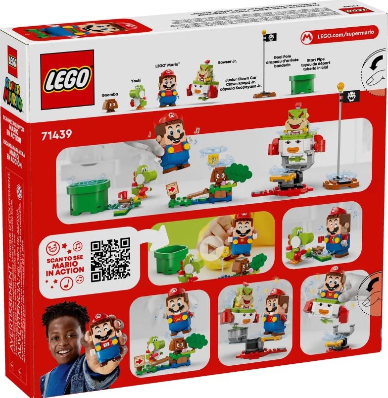 71439 lego® super mario nuotykiai su interaktyviu lego® mario™
