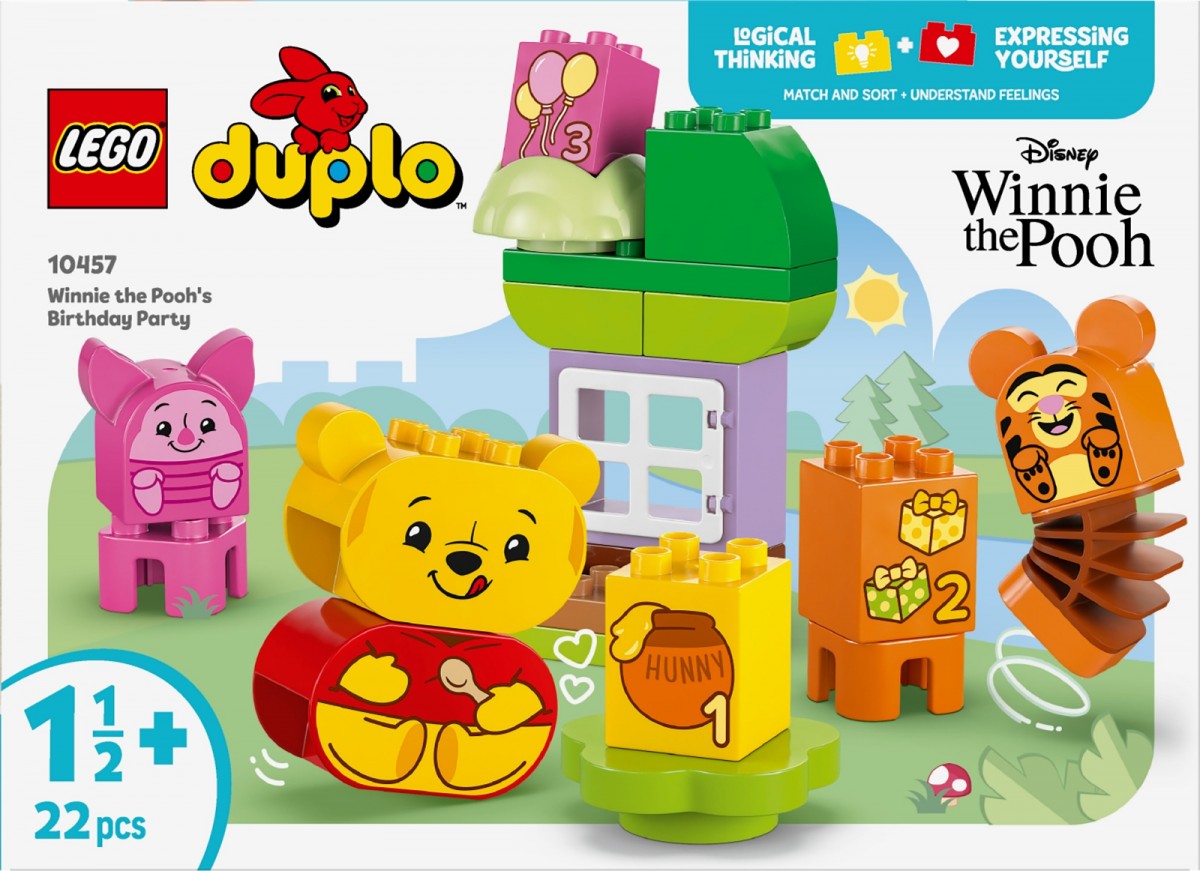10457 lego® duplo mikės pūkuotuko gimtadienio šventė