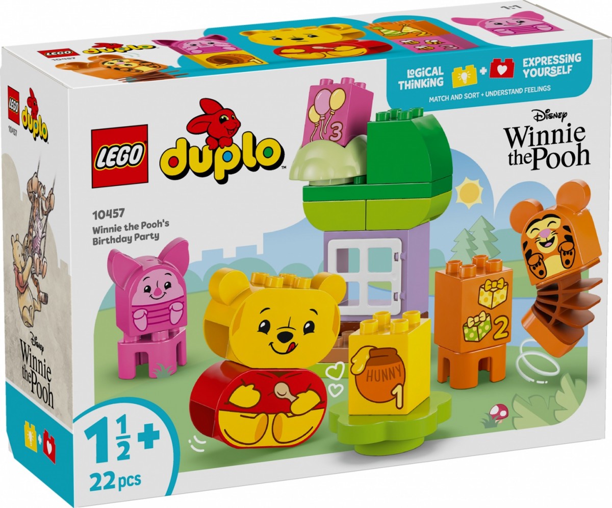 10457 lego® duplo mikės pūkuotuko gimtadienio šventė