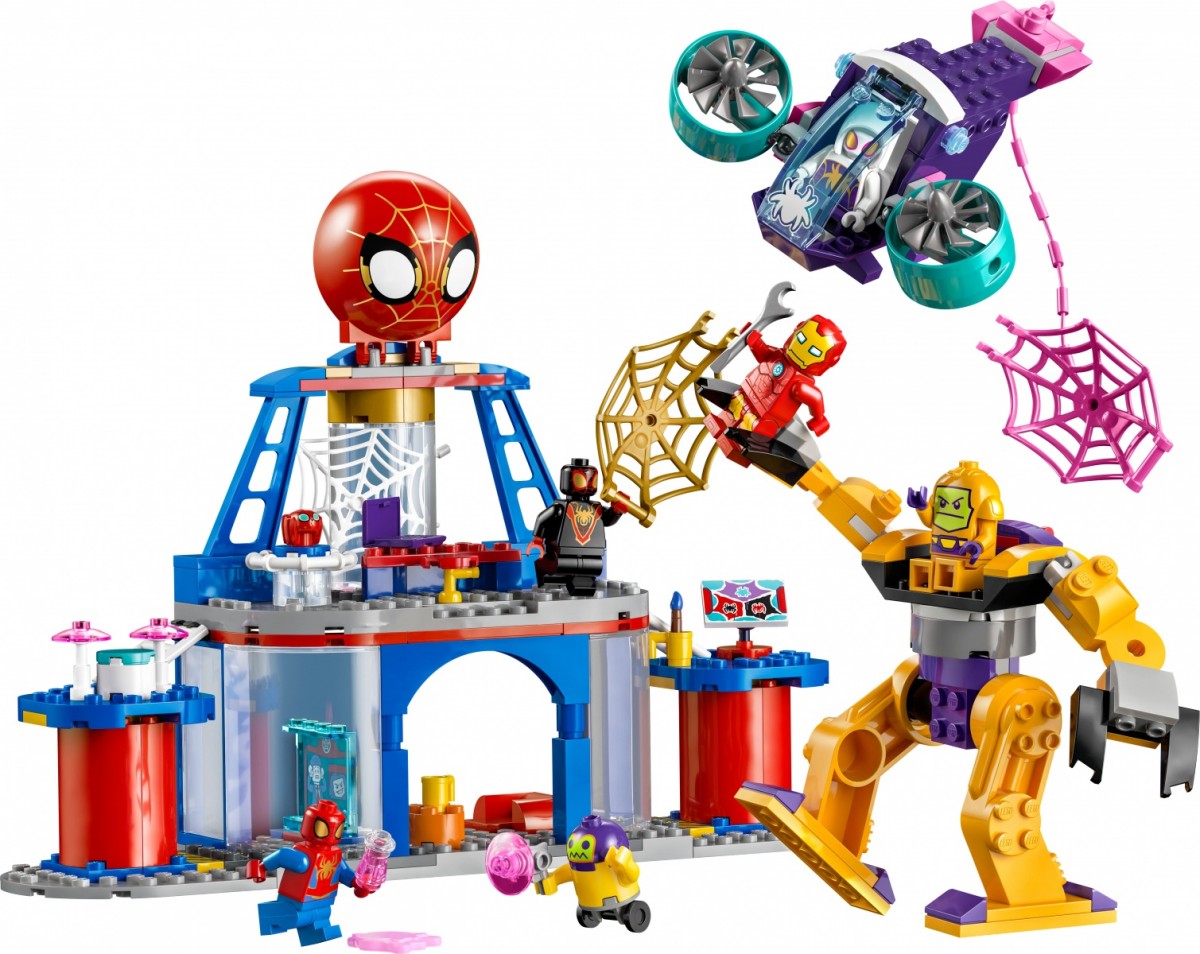 10794 lego® marvel voriuko komandos voratinklių sukimo būstinė