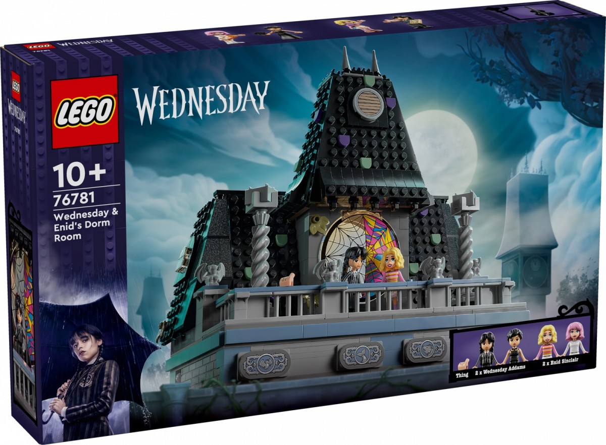 76781 lego® wednesday ir enid bendrabučio kambarys