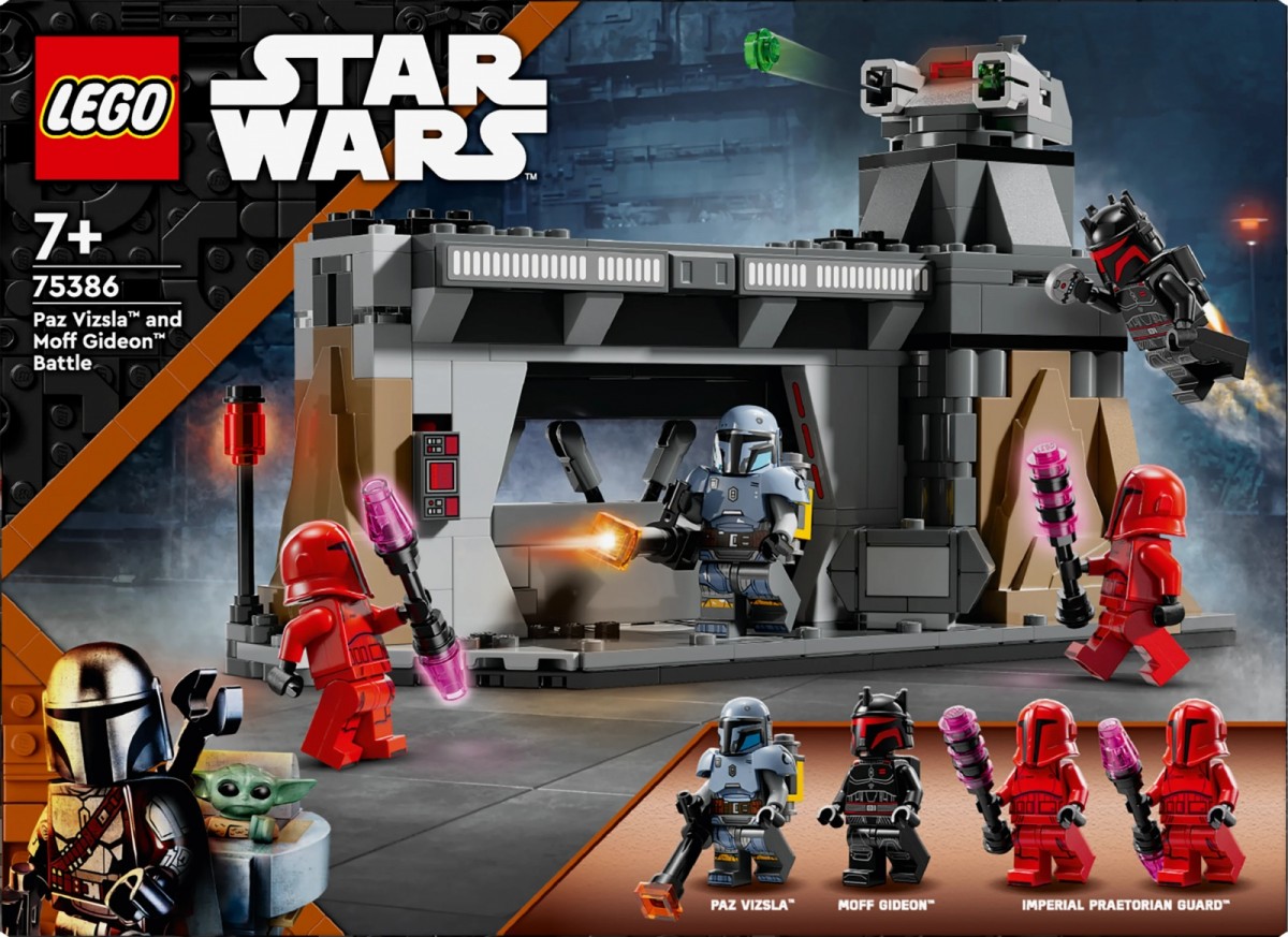 Paza vizslios ir moffo gideono dvikova rinkinys, lego star wars