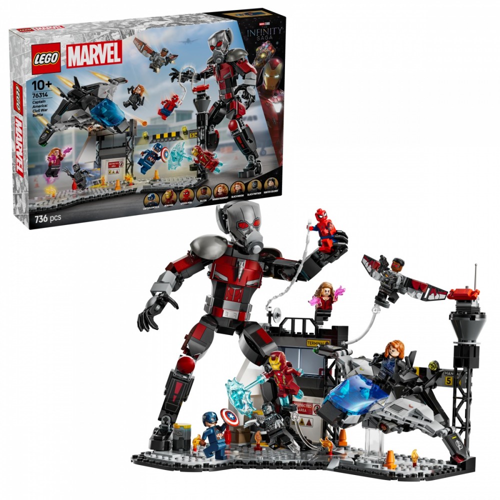 Lego super heroes kapitonas amerika