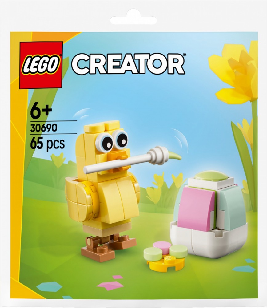 Lego rinkinys - margučio dažymas su viščiuku