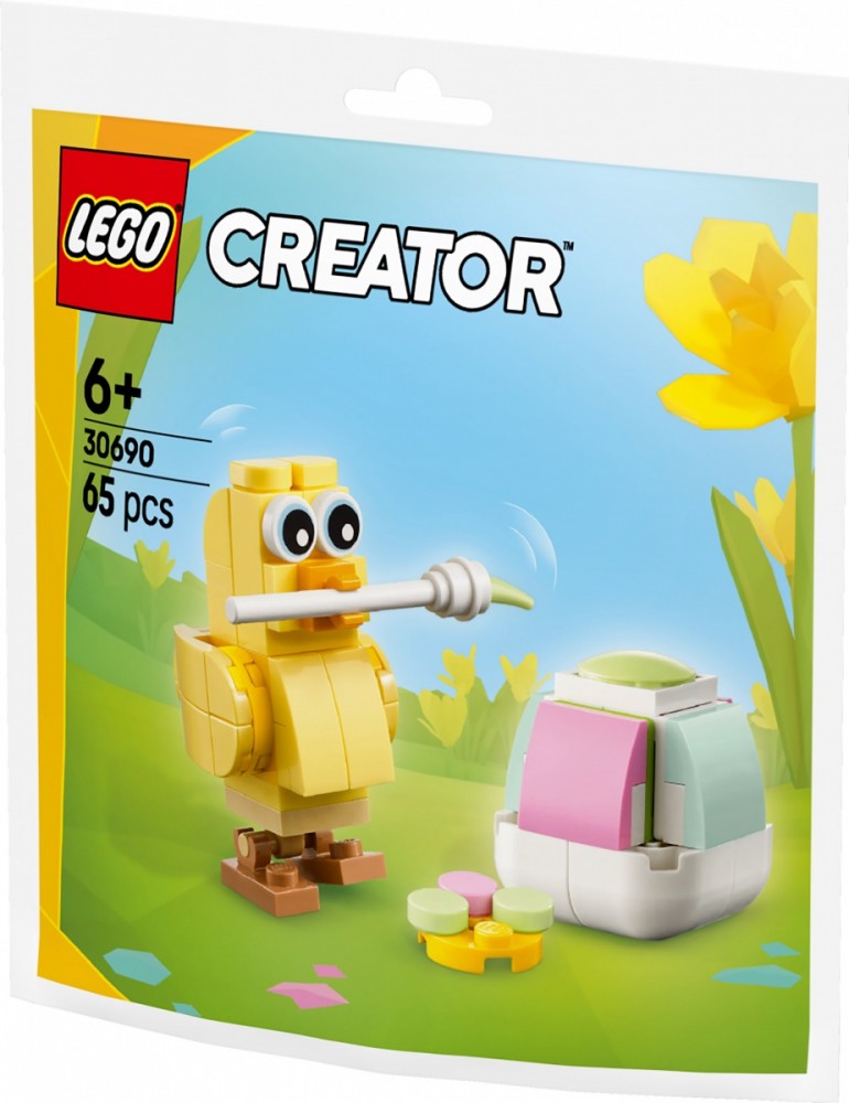 Lego rinkinys - margučio dažymas su viščiuku