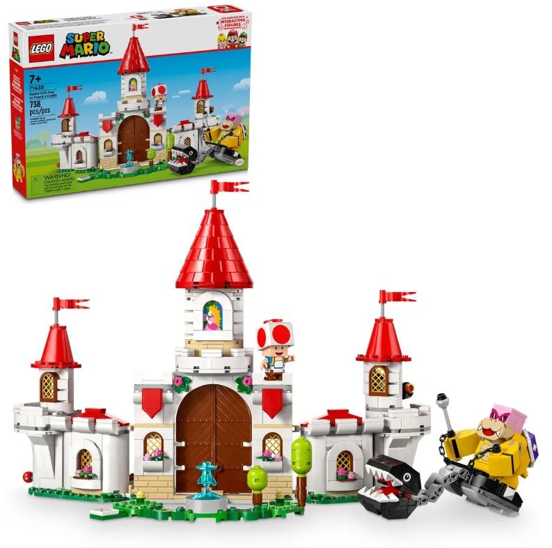 71435 lego® super mario mūšis su roy prie peach pilies
