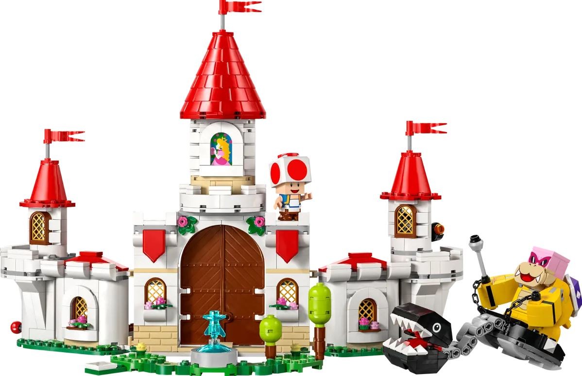 71435 lego® super mario mūšis su roy prie peach pilies