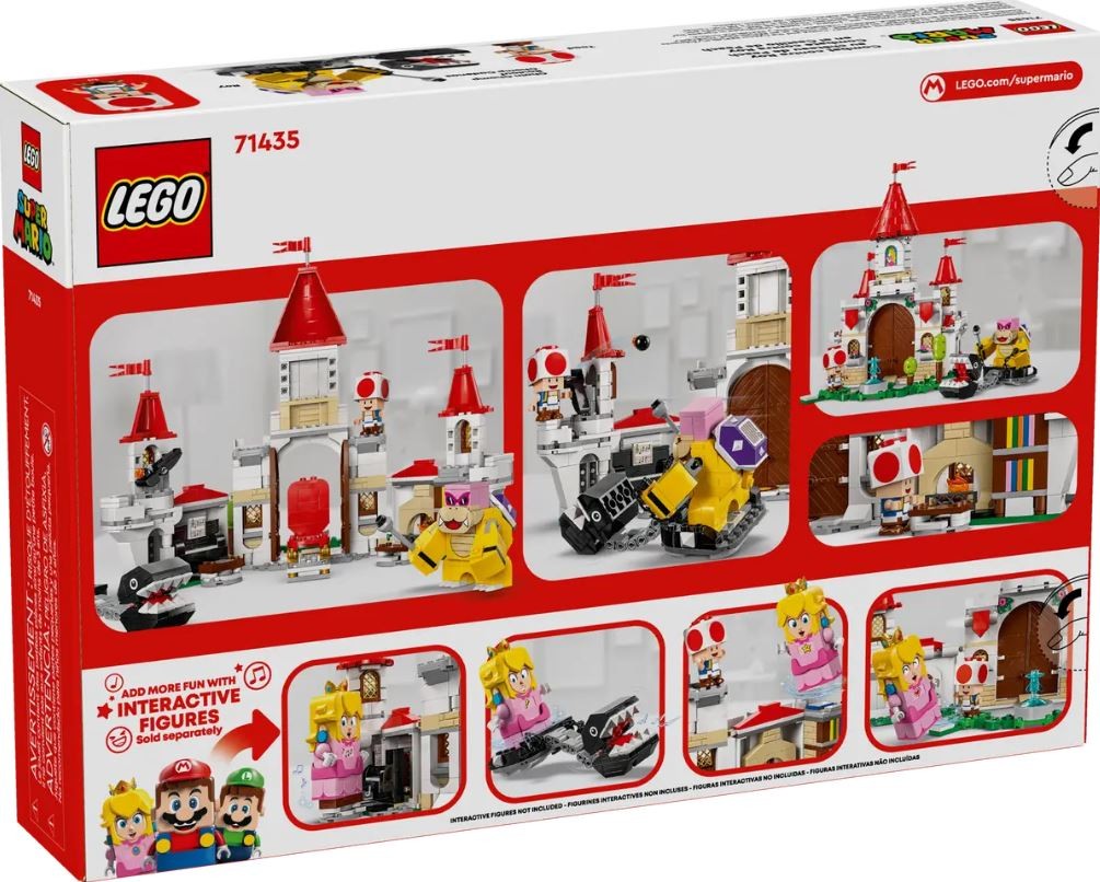 71435 lego® super mario mūšis su roy prie peach pilies