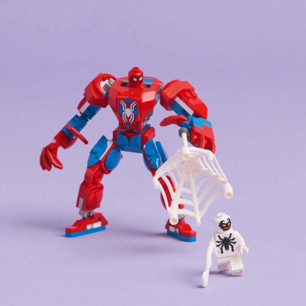 Voro robotas ir anti-venom firgurėlė, lego super heroes