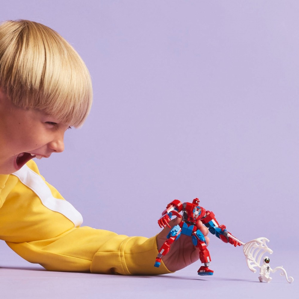 Voro robotas ir anti-venom firgurėlė, lego super heroes