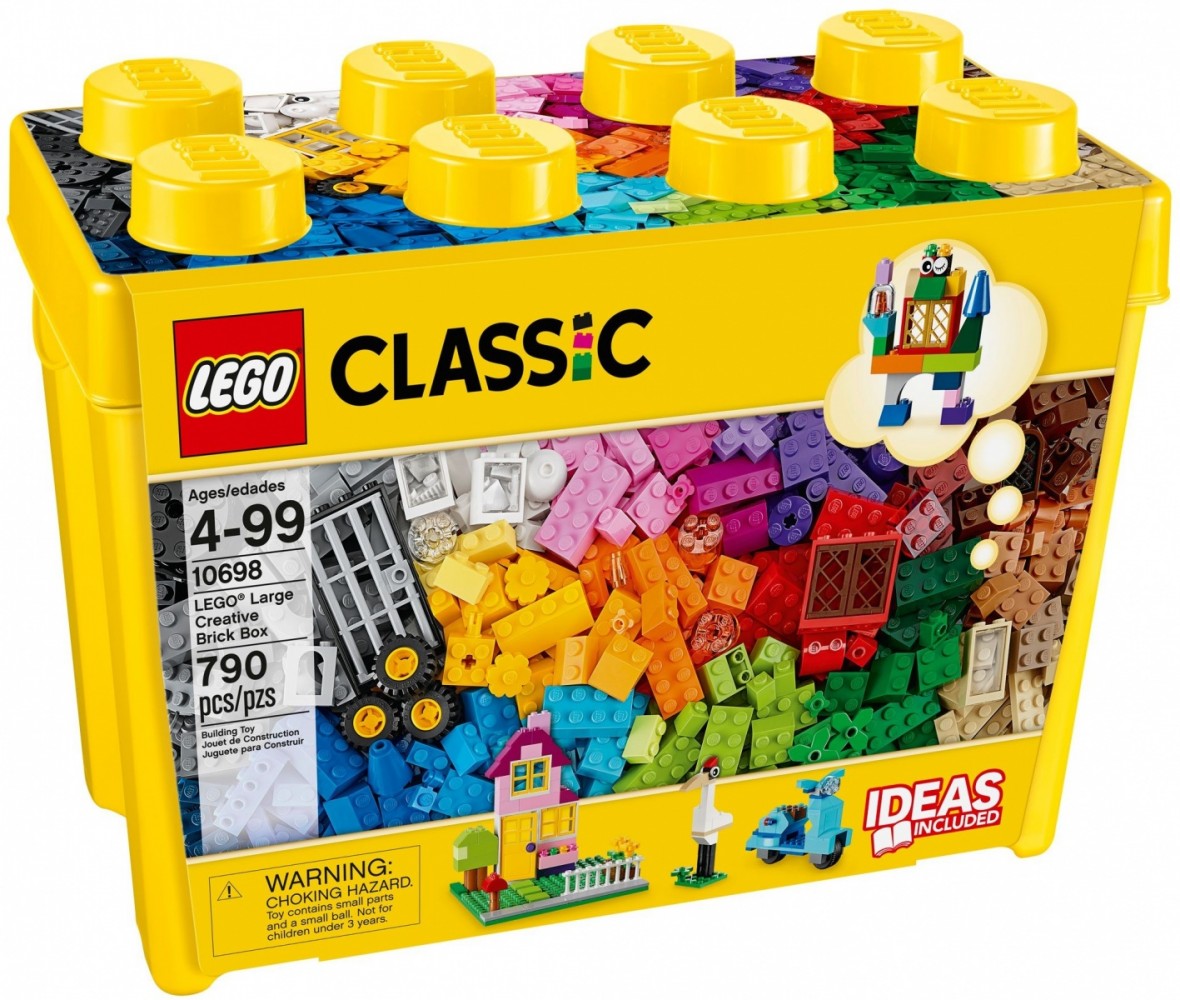 10698 lego® classic lego didelė kaladėlių dėžė