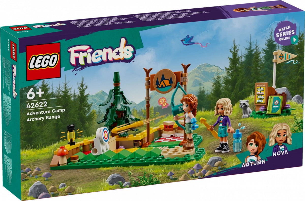 42622 lego® friends stovyklos šaudymo iš lanko tiras