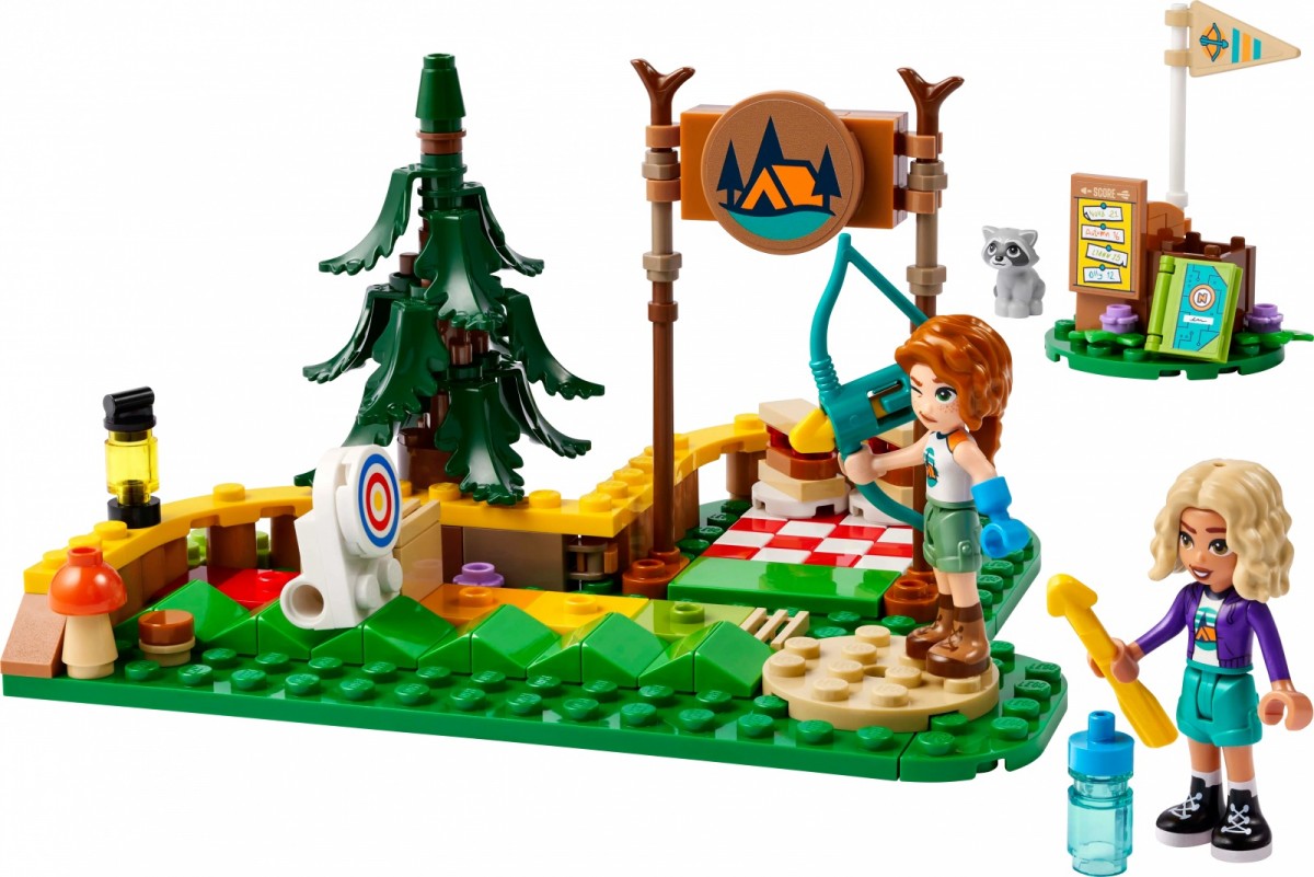 42622 lego® friends stovyklos šaudymo iš lanko tiras