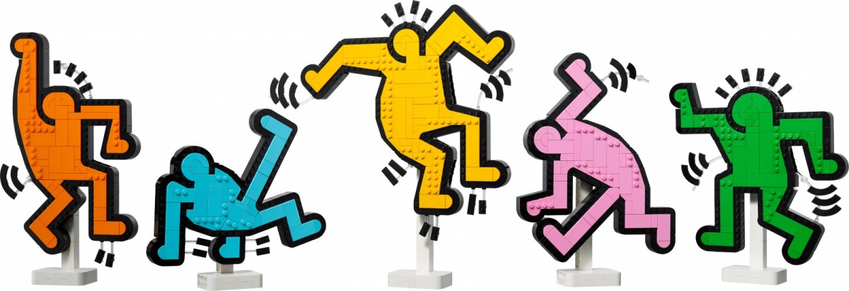 31216 lego® art keithas haringas – „šokančios figūros“.