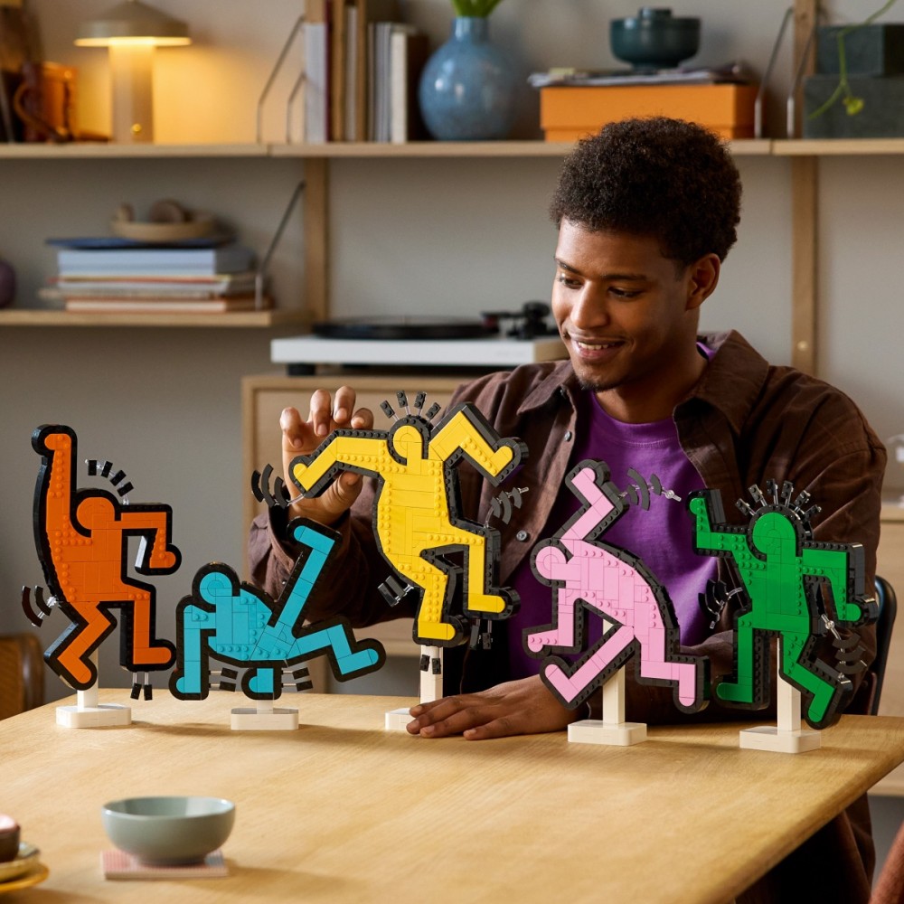31216 lego® art keithas haringas – „šokančios figūros“.