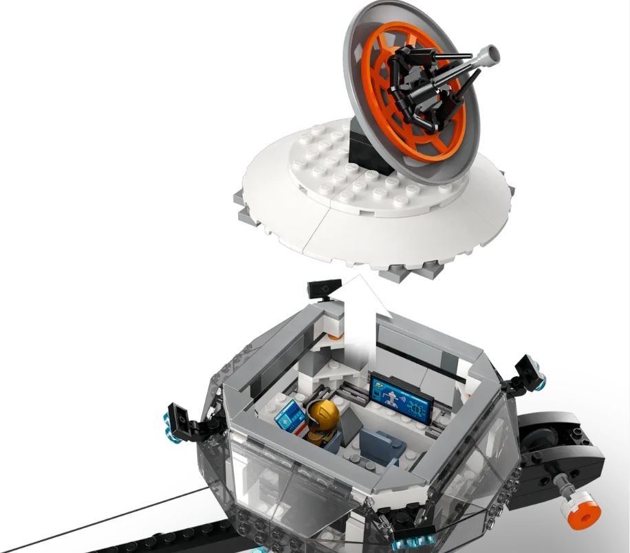 60434 lego® city kosminė bazė ir raketos paleidimo aikštelė