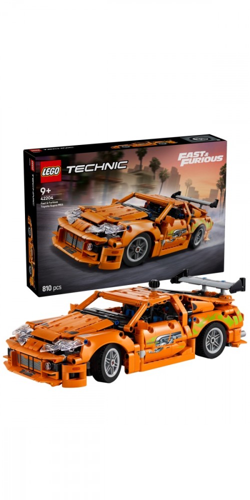 42204 lego® technic greitas ir įsiutę toyota supra mk4