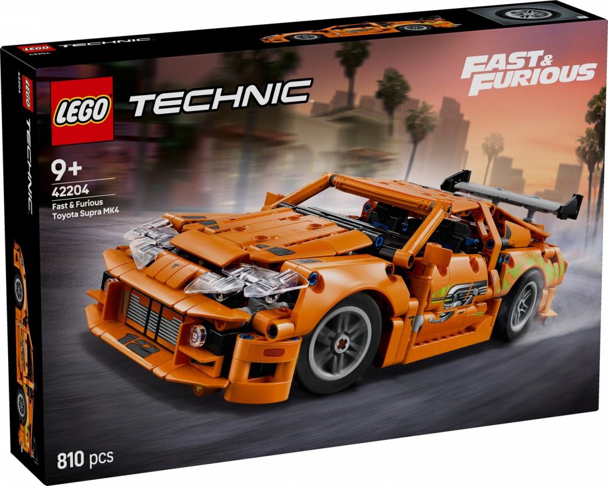 42204 lego® technic greitas ir įsiutę toyota supra mk4