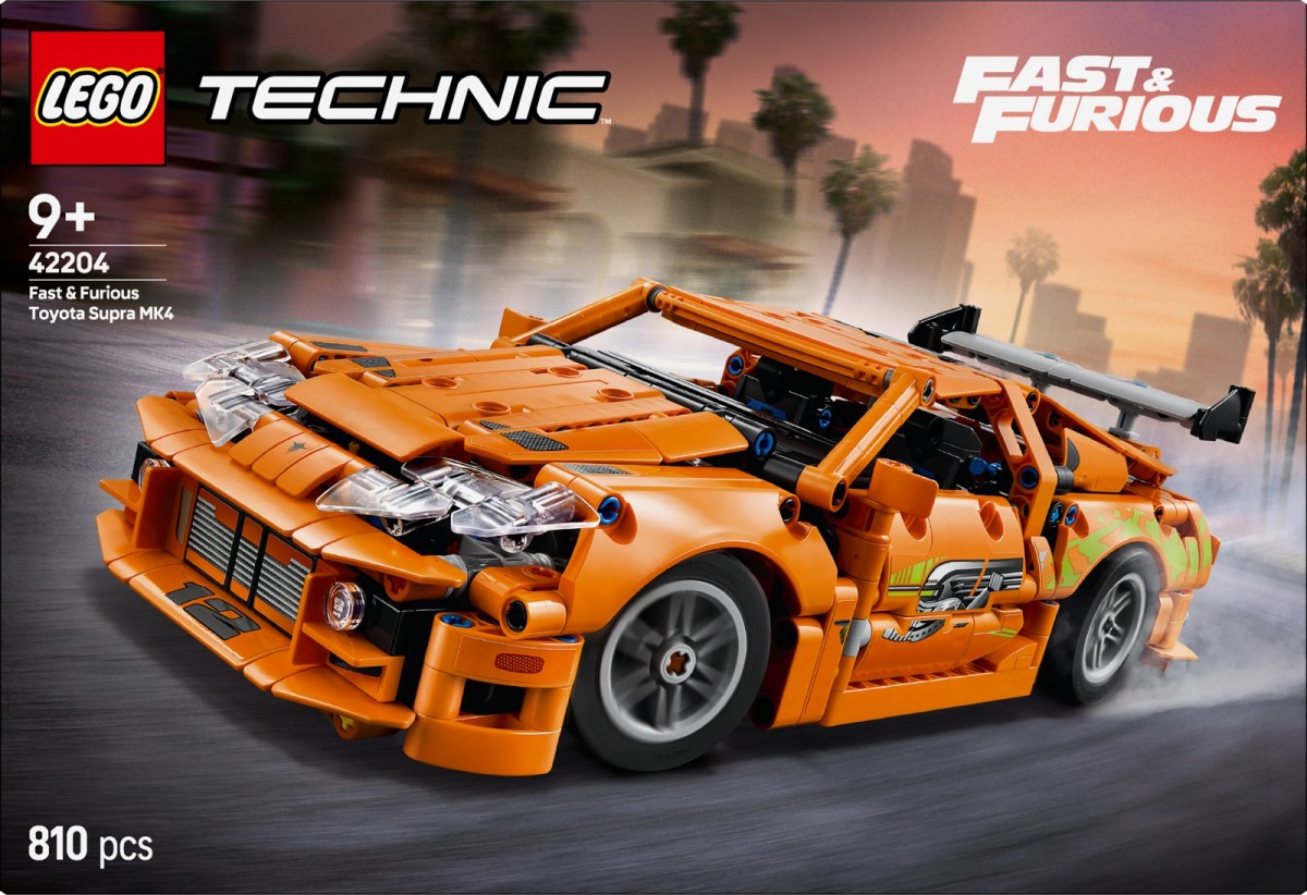 42204 lego® technic greitas ir įsiutę toyota supra mk4