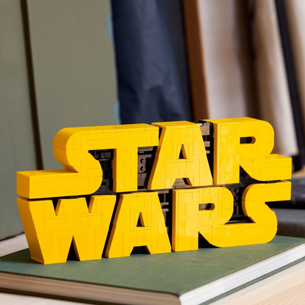 75407 lego® star wars konstruojamas star wars™ logotipas