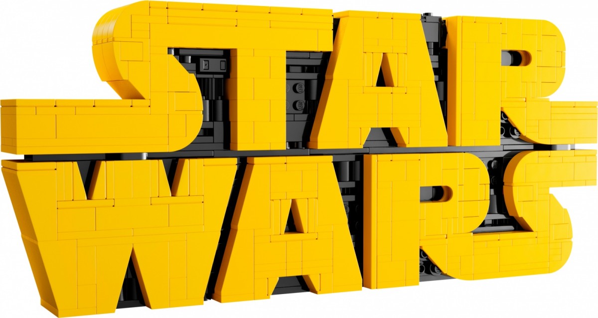 75407 lego® star wars konstruojamas star wars™ logotipas