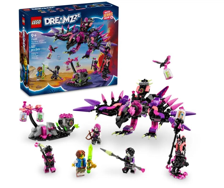 71483 lego® dreamzzz būtybės iš never witch košmarų, 457 d.