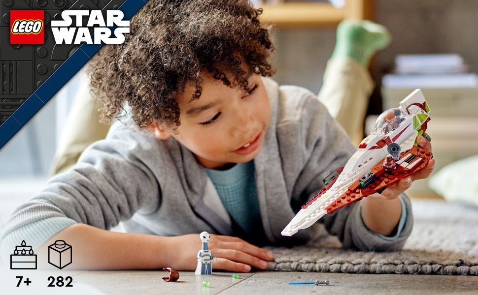 Lego rinkinys lego star wars obi-wano kenobio jedių naikintuvas