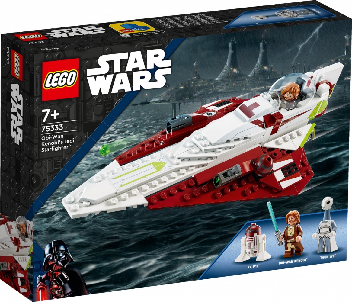Lego rinkinys lego star wars obi-wano kenobio jedių naikintuvas
