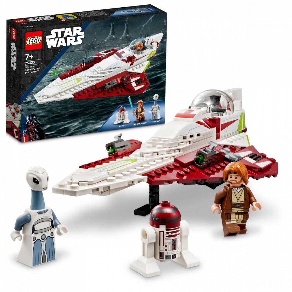 Lego rinkinys lego star wars obi-wano kenobio jedių naikintuvas