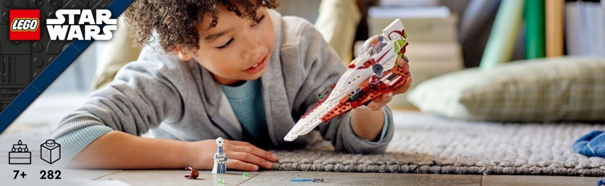 Lego rinkinys lego star wars obi-wano kenobio jedių naikintuvas