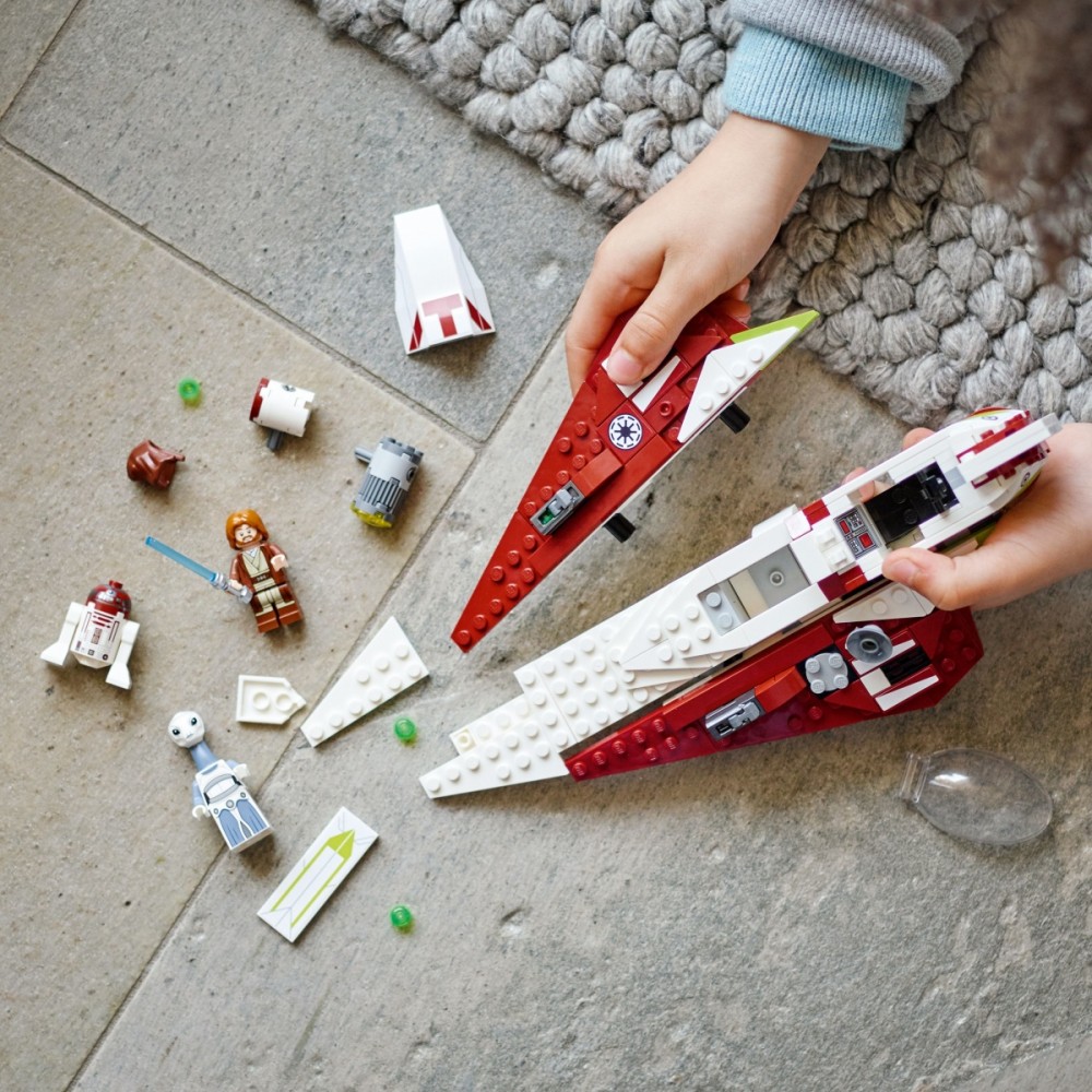 Lego rinkinys lego star wars obi-wano kenobio jedių naikintuvas