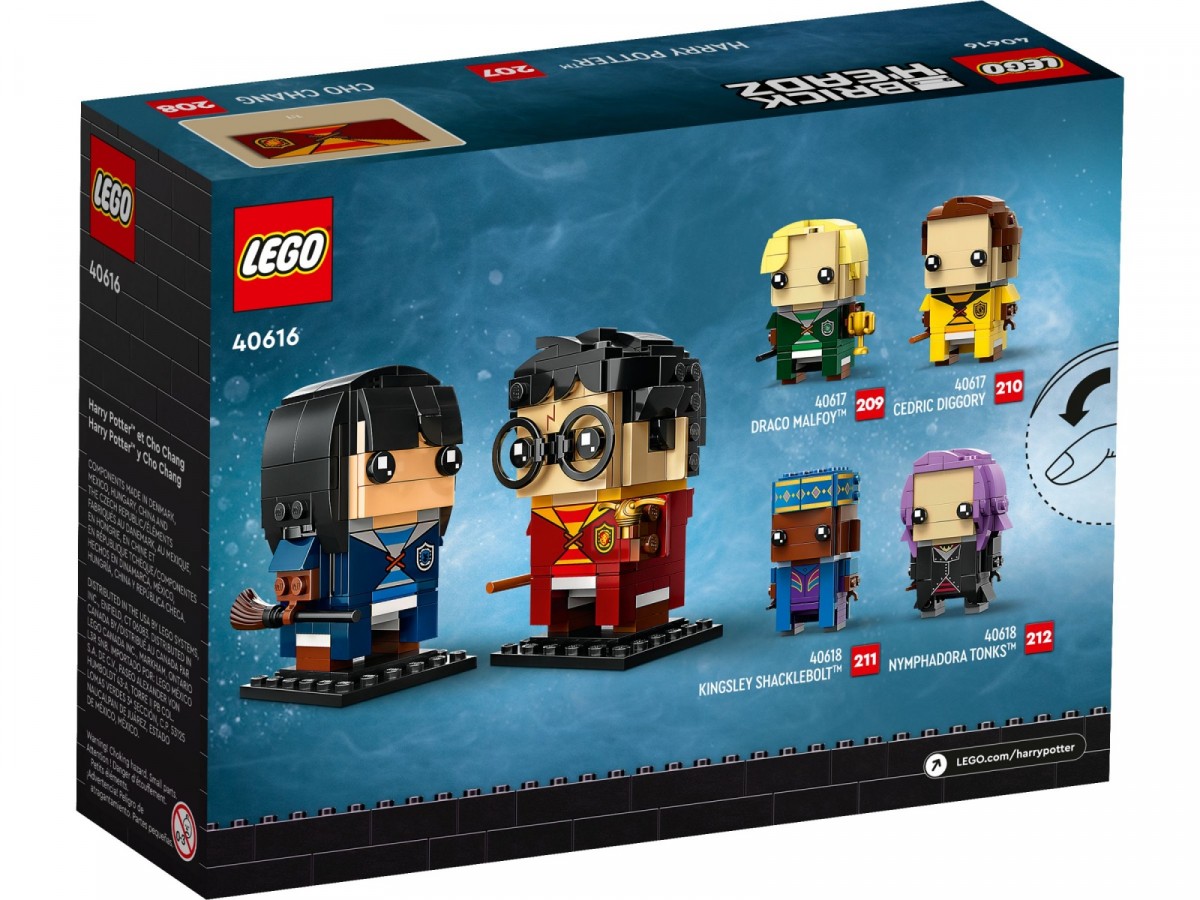 40616 lego® brickheadz haris poteris ir cho chang